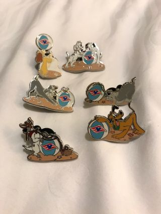 Disney Cruise Line Dogs Mystery Trading Pin Set - All 6 Pins
