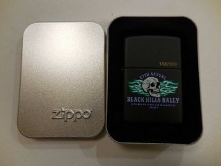 2007 Zippo Lighter Sturgis Black Hills Rally Limited Edition Numbered 158/300