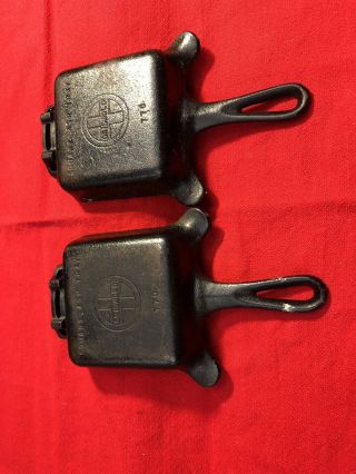 Griswold 770 Ash Trays Pair.