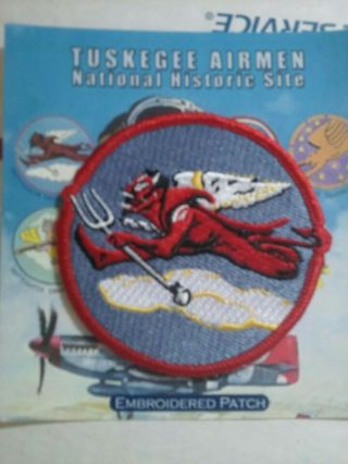 Tuskegee Airmen National Historic Site Souvenir Patch - 302nd Fighter Squadron