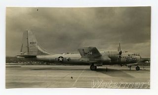 Vintage Photo Boeing B - 50 Superfortress Bomber Jet Airplane Btf1