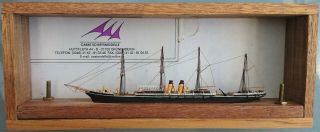 Carat (now Csc) “arawa” 1884 Shaw Savill Waterline Ship Model 1/1250 Scale