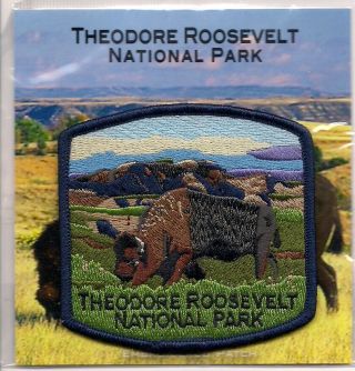 Theodore Roosevelt National Park Souvenir North Dakota Patch