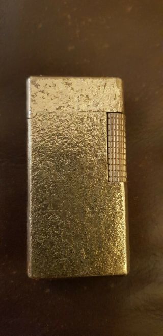 Vintage " Dunhill 70 " Lighter Rollagas Gold Made In England Not
