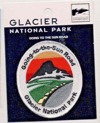 Glacier National Park Going - To - The - Sun Road Souvenir Patch