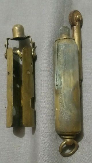 Vintage Brass Trench Lighter Slide Shaft 3