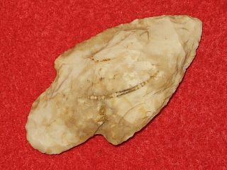 Authentic Native American Artifact Arrowhead Missouri Adena Point R20