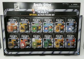 Star Wars ANGRY BIRDS 2013 SDCC Exclusive 12 Pack Special Action Figure Set 2