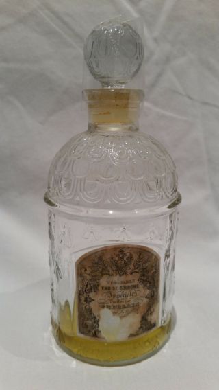 Vintage Guerlain Eau De Cologne Bottle - A Little Eau De Cologne