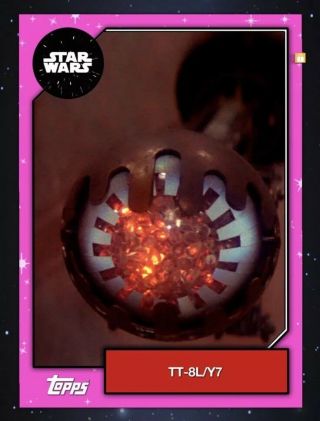 Tt - 8l/y7 (jabba Gate Keeper) Pink S6 5cc Variant Star Wars Card Trader (rare)