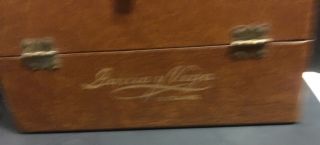 Vintage Garcia Y Vega Washingtons Cordials Cigar Box Humidor Latch Handles