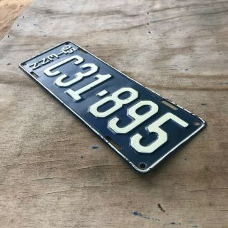 1935 Tennessee truck license plate C31 - 895 Ford Chevy Dodge 2