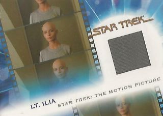 Complete Star Trek Movies - Mc8 " Lt.  Ilia " Costume Card 1502/1701
