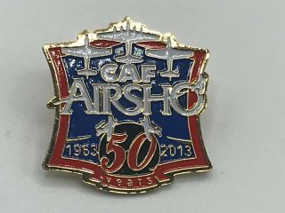 1963 - 2013 Caf Airsho 50 Years Lapel Pin Confederate Air Force A4