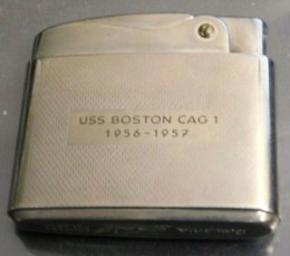 1956 - 57 Uss Boston Cag - 1 Rowenta Snip Lighter,  Germany