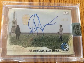 Star Wars Archives 2018 A Meeting Of Krennic And Erso Auto (ben Mendohlsen) 36/37