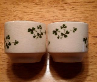 Vintage Carrigaline Pottery Egg Cups - Set Of 2