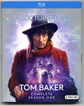 Doctor Who - Tom Baker Complete Season One Blu - Ray 6 - Disc Set Factory