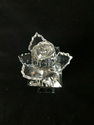 Shannon Crystal Designs of Ireland Perfume Bottle with Rose Top 3