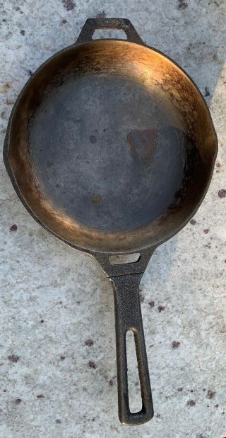 Vintage Ghc Griswold Hearthstone Cast Iron Skillet Pan 7 3/4 Usa Rare