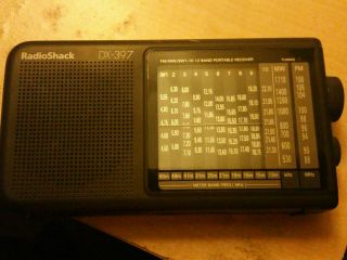 Radio Shack Dx - 397 12 - Band Portable Receiver Radio Am/fm/sw Short Wave Vtg