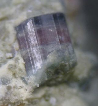Rare Elbaite Tourmaline Crystals - Scotland (lc)