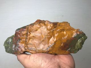 Top Aaa Quality Fancy Imperial Bloodstone Jasper Rough - 3 Lbs - From India
