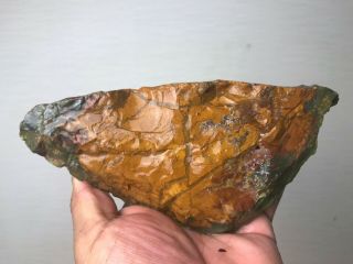 TOP AAA QUALITY FANCY IMPERIAL BLOODSTONE JASPER ROUGH - 3 LBS - FROM INDIA 2