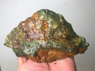 TOP AAA QUALITY FANCY IMPERIAL BLOODSTONE JASPER ROUGH - 3 LBS - FROM INDIA 3