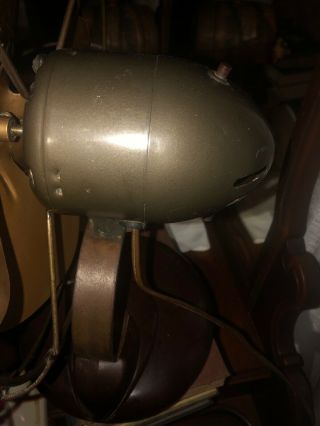 Antique Vintage General Electric Oscillating Quiet Blade Fan -. 5