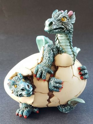 Twin Baby Dragons Hatching From Egg (c) 