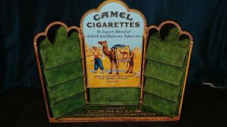 Vintage Camel Cigarettes Metal Tin Zippo Cigarette Display 85 Years 1913 - 1998