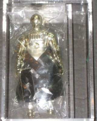 AFA 80,  NM 1982 Kenner Star Wars C - 3PO Action Figure Toy Doll Loose Bagged 5