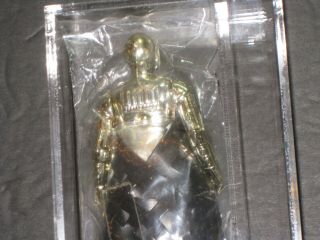 AFA 80,  NM 1982 Kenner Star Wars C - 3PO Action Figure Toy Doll Loose Bagged 6