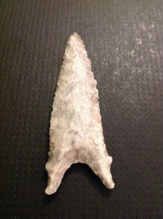 Dalton Knife Blade Arrowhead Point (Rare Form) 3 1/4,  Indian Artifact 2