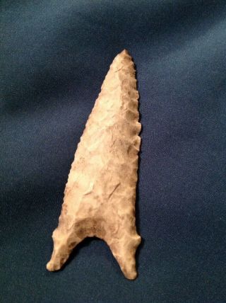 Dalton Knife Blade Arrowhead Point (Rare Form) 3 1/4,  Indian Artifact 3