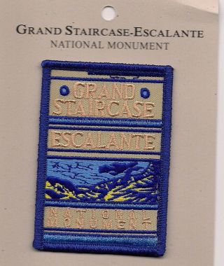 Grand Staircase - Escalante National Monument Souvenir Patch