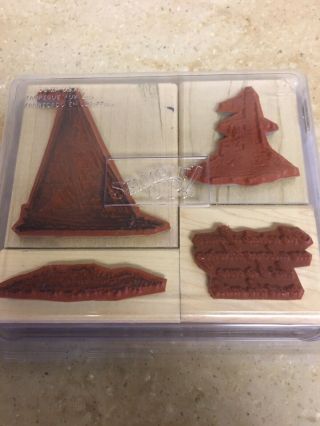 Stampin Up Winds of Grace rubber stamp set sailboat,  lighthouse,  ocean,  nautical 2