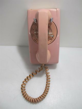 Vintage Western Electric Bell Systems Rotary Dial Phone Bubblegum Pink
