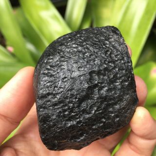 tektite meteorite impactite thai space rock indochinite stone big 94 g 7