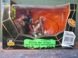 Halloween Lemax Spooky Town Pirates Accessory Treasure Map Trouble