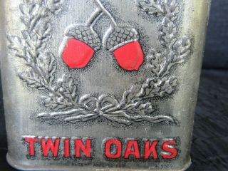 Vintage Twin Oaks Tobacco Mixture Smoking Tin 4