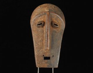 African Tribal Art Antique Lega Mask From Shabunda Drc Tribal Arts Wooden Mask
