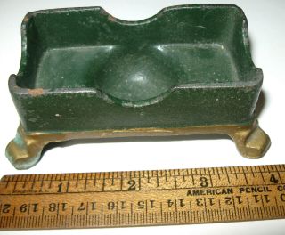 Rare Antique Cast Iron Cigarette Cigar Ashtray Made By W.  H.  Young Wrightsville Pa
