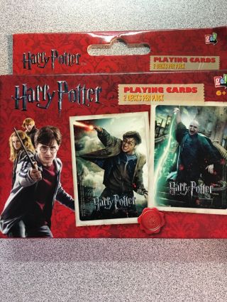 Harry Vs Voldemort Cards Dbl Deck