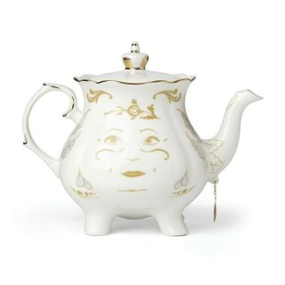 Lenox Disneys Classics Beauty And The Beast Mrs.  Potts Teapot