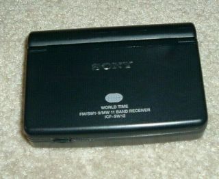 Vintage SONY ICF - SW12 WorldBand ShortWave Receiver - & GREAT 2