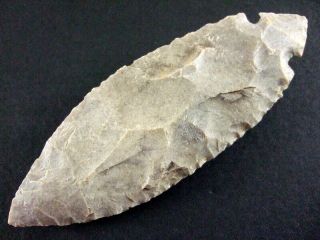 Fine Authentic Collector Grade Indiana Turkeytail Point Arrowheads