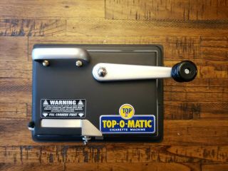 Top - O - Matic Cigarette Making Machine - Makes King Size & 100 