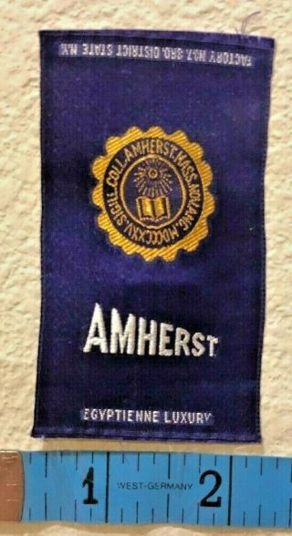Amherst College Tobacco Silk (1910)